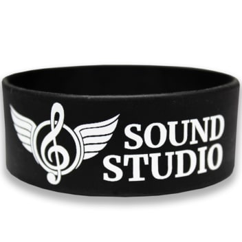 3/4 Inch Printed Wristbands