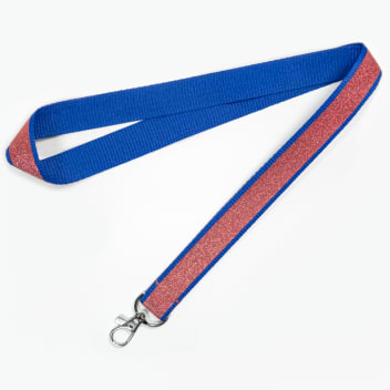 Blank Glitter Lanyards