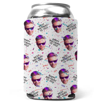 Custom Best Birthday Can Coolers