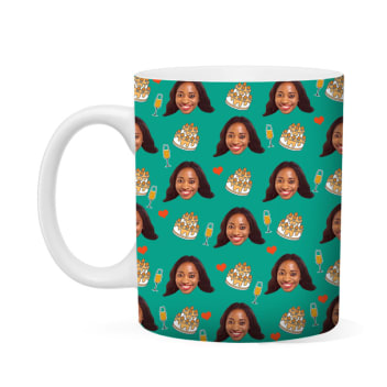 Custom Birthday Cake Mug