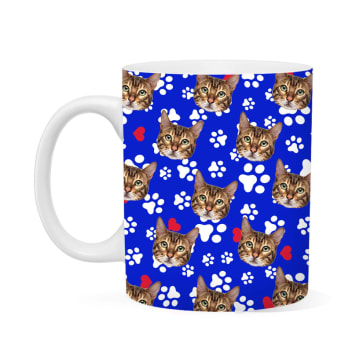 Custom Cats And Paws Mug