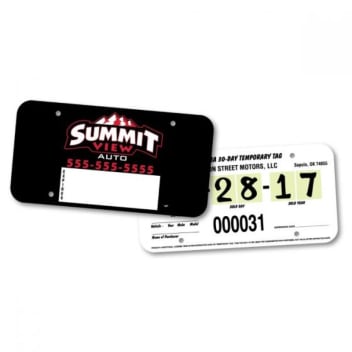 Dealer License Plate Inserts