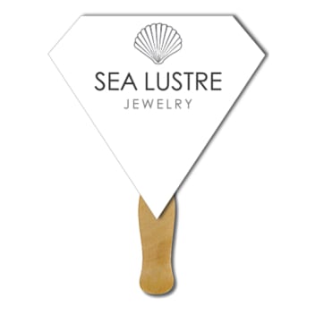 Gem Diamond Hand Fans