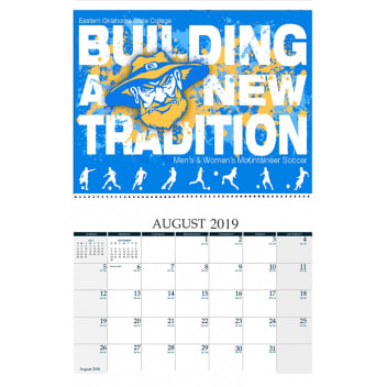 Full Color Custom Cover Wall Calendar - 11 X 17 Inches