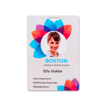 Full Color Printed Pvc Cards - 2.75 X 4 Inch