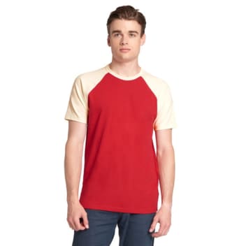 Next Level Unisex Raglan Short-sleeve T-shirt