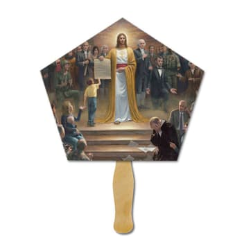 Pentagon Hand Fans