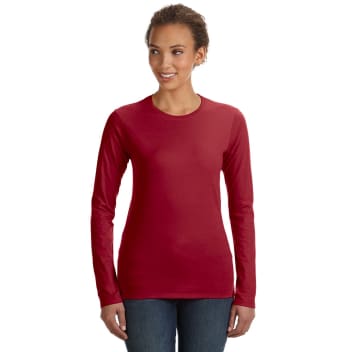 Anvil Ladies Lightweight Fitted Long-sleeve T-shirt