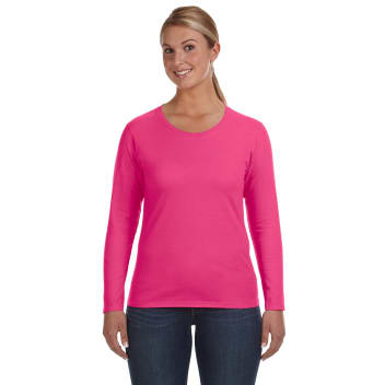 Anvil Ladies Lightweight Long-sleeve T-shirt