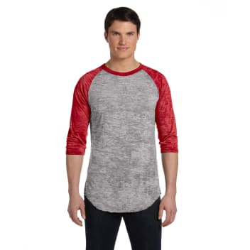 Alternative Mens Big League Burnout Baseball T-shirt