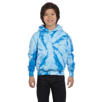 Tie-dye Youth 8.5 Oz. Tie-dyed Pullover Hood