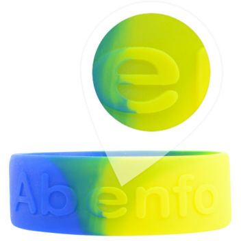 1 Inch Embossed Wristbands