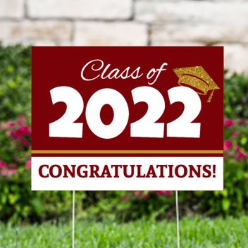 Class Of 2022 Congratulations Yard Signs