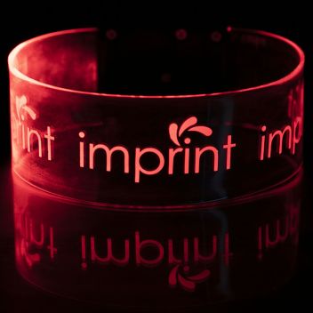 Custom Printed Led Magnetic Wristband Bracelet