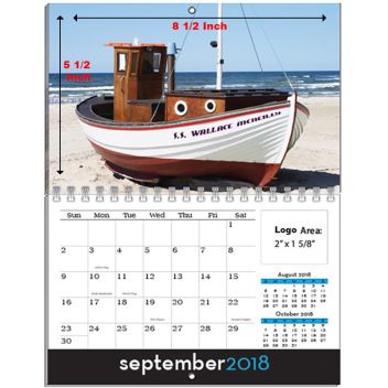 Full Color Image Personalized Wall Calendars