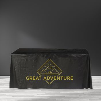 Recyclable Plastic Table Cover - 65" X 132"