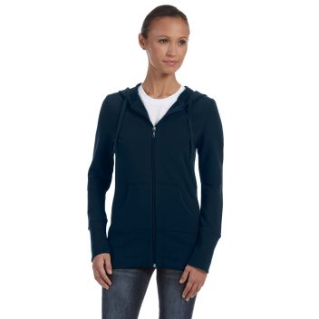 Bella Ladies Stretch French Terry Lounge Jacket