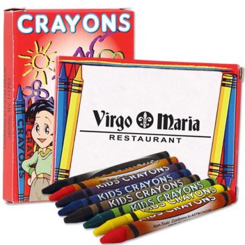 8 Pack Of Crayons