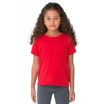 American Apparel Toddlers Poly-cotton Short-sleeve Crewneck
