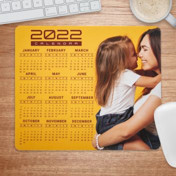 Full Color Calendar Rectangle Mouse Pads