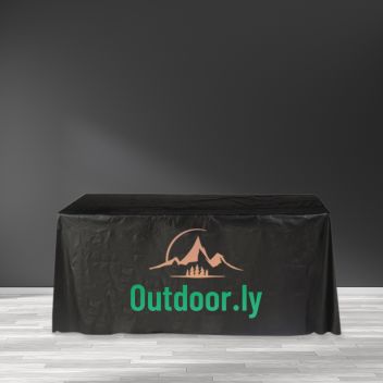 Recyclable Plastic Table Cover - 65" X 108"