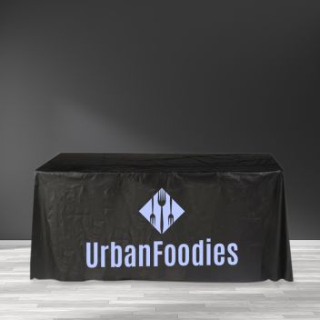 Recyclable Plastic Table Cover - 65" X 156"