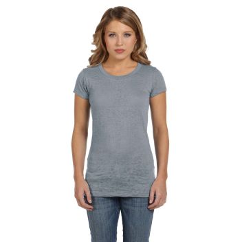 Bella Ladies Burnout Short-sleeve T-shirt