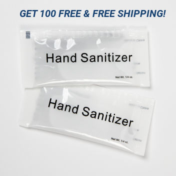 Instant Hand Sanitizer Gel Packets