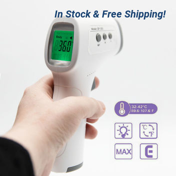 Touch Free No Contact Infrared Thermometers