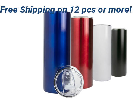 Blank 20 Oz. Stainless Steel Vacuum Insulated Tumblers
