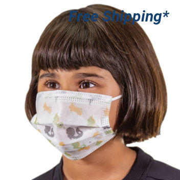 3-ply Kids Disposable Face Masks