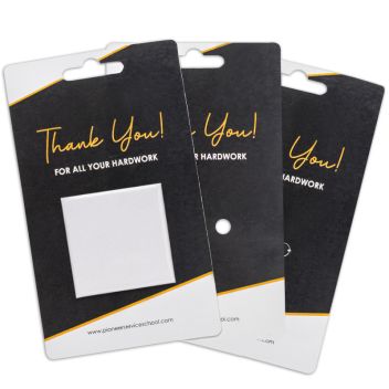 1.5" Square X 1 Button Packs