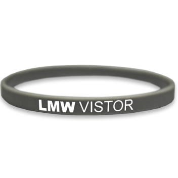 1/4 Inch Printed Wristbands