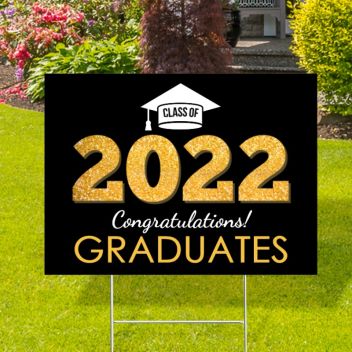 2022 Congrats Graduates Yard Signs
