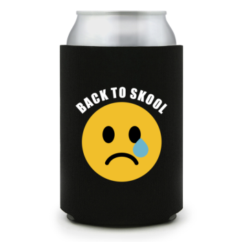 Full Color Foam Collapsible Can Coolers Back To School Back To Skool Style 139204