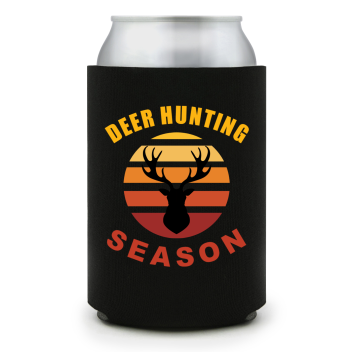 Full Color Foam Collapsible Can Coolers Summer Deer Hunting Season Style 140081