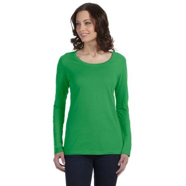Anvil Ladies Ringspun Sheer Long-Sleeve Featherweight T-Shirt