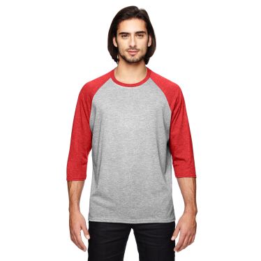 Anvil Triblend 3/4-Sleeve Raglan T-Shirt