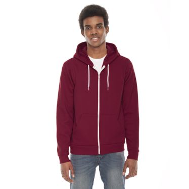American Apparel Unisex Flex Fleece Zip Hoodie