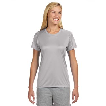 A4 Ladies Short-Sleeve Cooling Performance Crew
