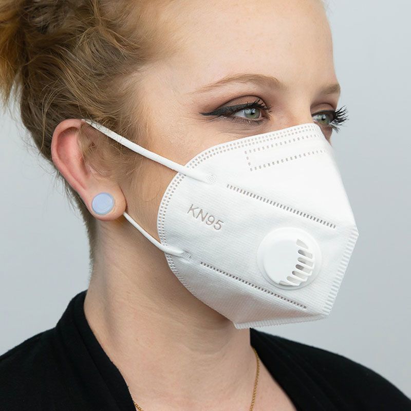 KN95 Disposable Face Mask with Breathing Valve
