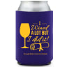 Purple - Imprint Can Coolers
