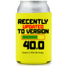 Yellow - Imprint Can Coolers
