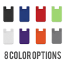 8 Color Options - Silicone Phone Wallet