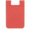 Red - Silicone Phone Wallet