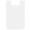 White - Silicone Phone Wallet