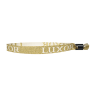 Custom Woven Cloth Wristbands with Split One - Way Secure Locking - 