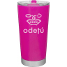 Neon Pink - Stainless Steel Coffee Cups