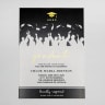 Custom Full Color 5 x 7 Inch Invitation Cards - Graduation (Metallic Gold Imprint) - Imprint Invitation Card