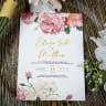 1_Custom Full Color 5 x 7 Inch Invitation Cards (Metallic Gold Imprint) - Imprint Invitation Card